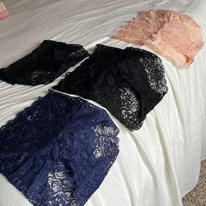 Brand new, never worn, feminine lace panties